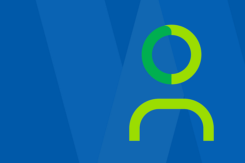 Grafik mit Personensymbol für Ansprechpartner